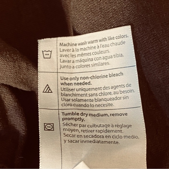 Carhartt Chocolate brown long sleeve crew tee - Picture 4 of 7